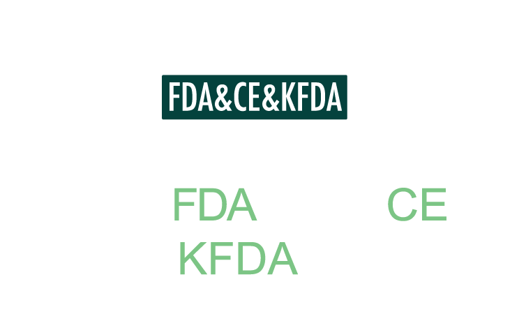 美國FDA、歐盟CE及韓國KFDA安全認證